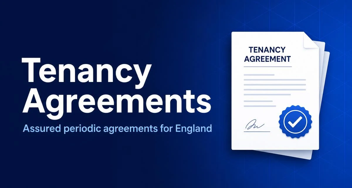 Tenancy Agreements portfolio cover